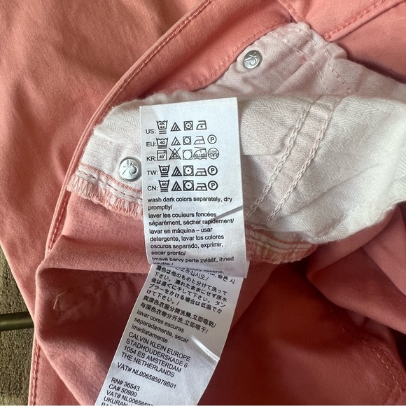 Calvin Klein Jeans Peach Skinny Ankle Women's Jeans - Picture 10 of 12